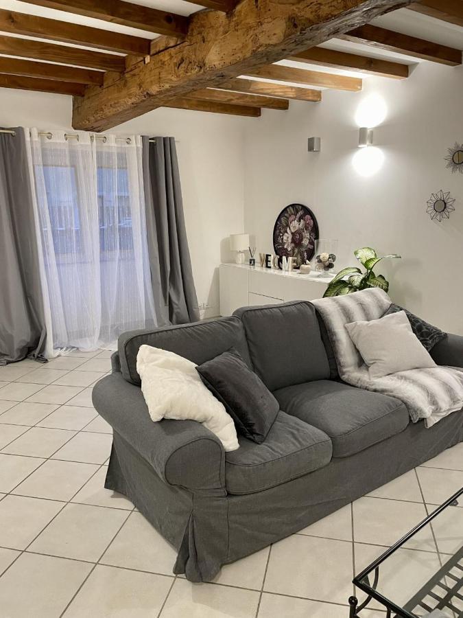 Villa Les Glycines Hieres-Sur-Amby Exterior foto